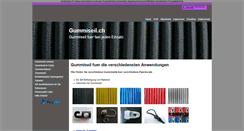 Desktop Screenshot of gummiseil.ch