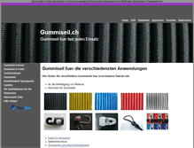 Tablet Screenshot of gummiseil.ch